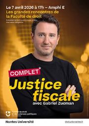 Affiche Gabriel Zucman