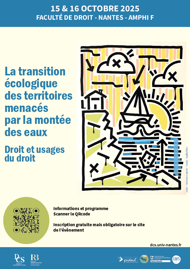 Colloque transition écologique des territoires et montée des eaux