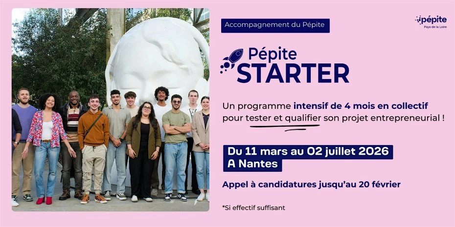 Appel à candidatures Starter