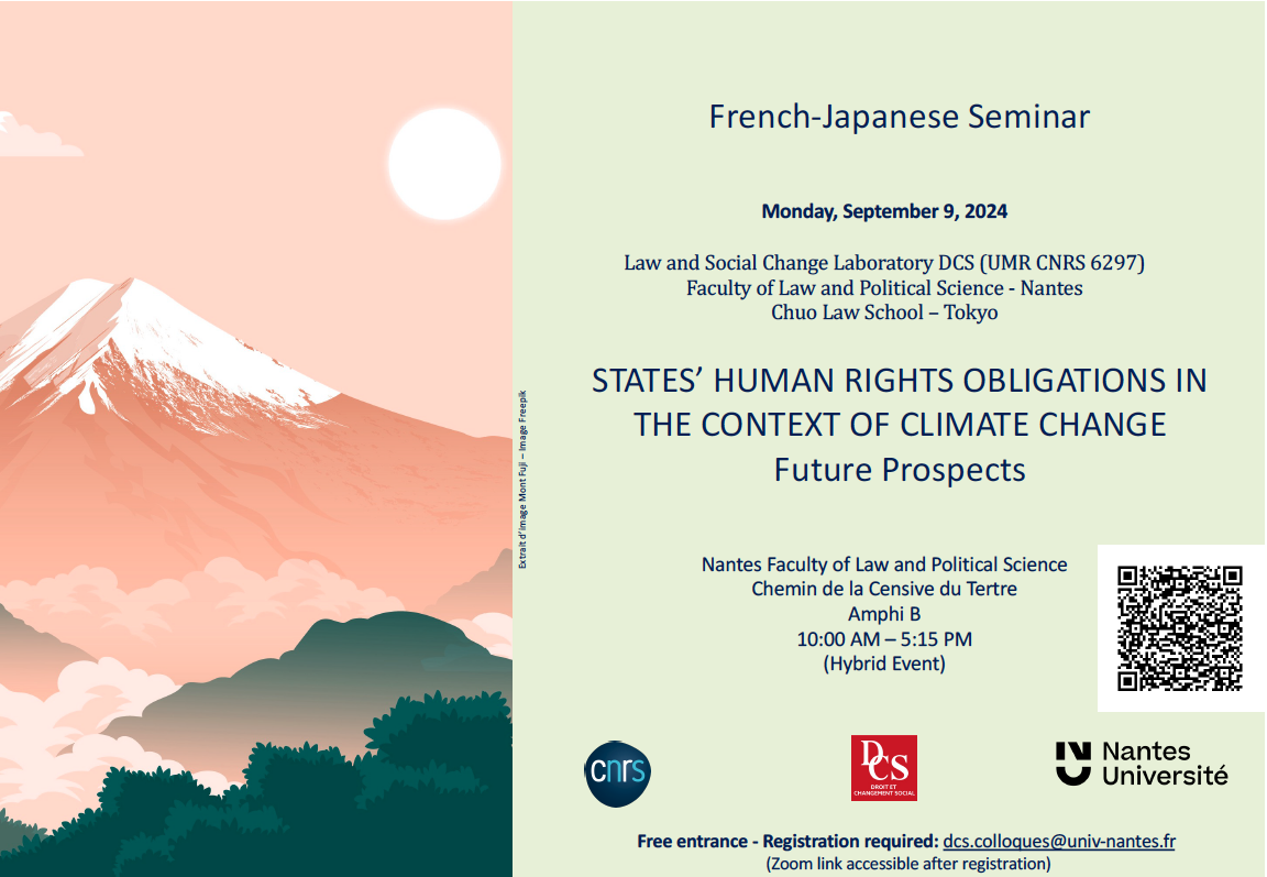 French Japanese Seminar 2024